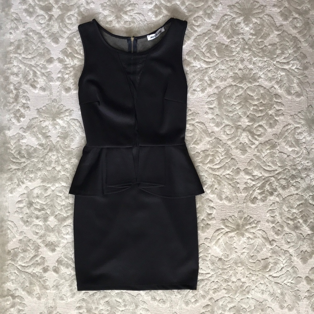 LBD little black dress peplum
